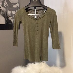 Final Price 🍭 Almost Famous Open Back Top